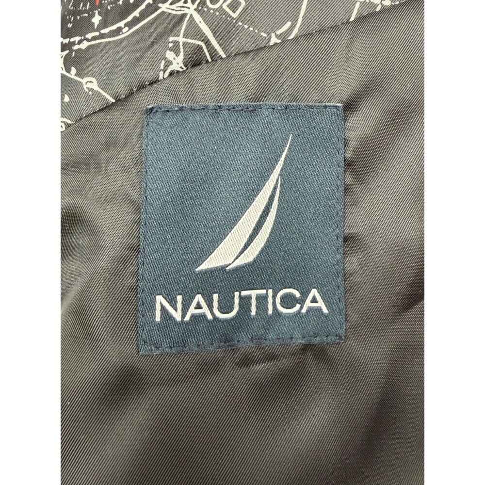 $350 NEW NAUTICA Mens 40R Black Soft Wool Classic Fit 38" Long OverCoat Jacket - Picture 3 of 9